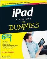 iPad All-In-One for Dummies di Nancy C. Muir edito da For Dummies