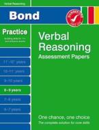 Bond Verbal Reasoning Assessment Papers 8-9 Years di J. M. Bond edito da Oxford University Press