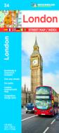 London - Michelin City Plan 34 di Michelin edito da Michelin Editions Des Voyages