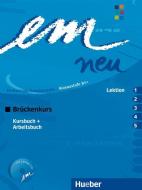 em neu 2008 Brückenkurs Kursbuch, Arbeitsbuch , Lektion 1 - 5 mit Arbeitsbuch-Audio-CD di Michaela Perlmann-Balme, Susanne Schwalb, Jutta Orth-Chambah, Dörte Weers edito da Hueber Verlag GmbH