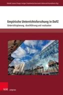 Empirische Unterrichtsforschung in DaFZ edito da V & R Unipress GmbH