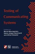 Testing of Communicating Systems edito da Springer US