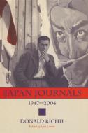 The Japan Journals di Donald Richie edito da Stone Bridge Press