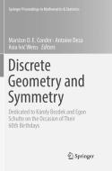 Discrete Geometry and Symmetry edito da Springer International Publishing