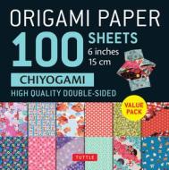 Origami Paper 100 Sheets Chiyogami Patterns 6" (15 Cm) edito da Tuttle Publishing