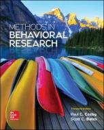 Methods in Behavioral Research di Paul C. Cozby edito da McGraw-Hill Education