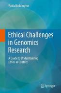 Ethical Challenges in Genomics Research di Paula Boddington edito da Springer-Verlag GmbH