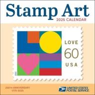 United States Postal Service Stamp Art 2025 Wall Calendar di United States Postal Office edito da Andrews McMeel Publishing