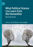 What Political Science Can Learn From The Humanities edito da Springer Nature Switzerland AG