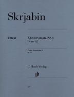 Klaviersonate Nr. 6 op. 62 di Alexander Skrjabin edito da Henle, G. Verlag