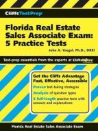 Cliffstestprep Florida Real Estate Sales Associate Exam: 5 Practice Tests di John A. Yoegel edito da HOUGHTON MIFFLIN