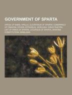 Government Of Sparta di Source Wikipedia edito da University-press.org