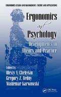 Ergonomics and Psychology di Olexiy Ya Chebykin edito da CRC Press