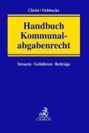 Handbuch Kommunalabgabenrecht edito da Beck C. H.