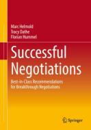 Successful Negotiations di Marc Helmold, Florian Hummel, Tracy Dathe edito da Springer Fachmedien Wiesbaden