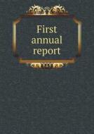 First Annual Report di Secretary of the Commonwealth edito da Book On Demand Ltd.