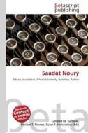 Saadat Noury edito da Betascript Publishing