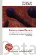 Enterococcus Durans edito da Betascript Publishing