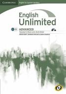 English Unlimited For Spanish Speakers Advanced Teacher's Pack (teacher's Book With Dvd-rom) di Adrian Doff, Johanna Stirling, Sarah Ackroyd edito da Cambridge University Press
