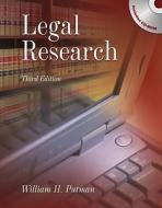 Legal Research di William H. Putman edito da Cengage Learning, Inc