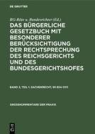 Sachenrecht, §§ 854-1011 edito da De Gruyter