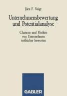 Unternehmensbewertung und Potentialanalyse edito da Gabler Verlag