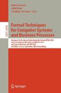 Formal Techniques for Computer Systems and Business Processes di M. Bravetti edito da Springer Berlin Heidelberg