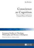 Conscience as Cognition di Jan Krokos edito da Lang, Peter GmbH
