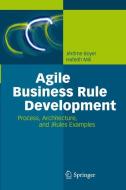 Agile Business Rule Development di Jérôme Boyer, Hafedh Mili edito da Springer Berlin Heidelberg