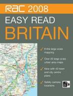 RAC Easy Read Road Atlas Britain edito da HarperCollins Publishers
