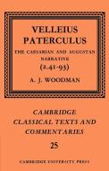 Velleius Paterculus di A. J. Woodman, Paterculus edito da Cambridge University Press
