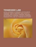 Tennessee Law: Butler Act, Tennessee Sta di Books Llc edito da Books LLC, Wiki Series
