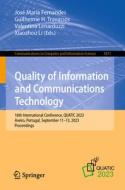 Quality of Information and Communications Technology edito da Springer Nature Switzerland