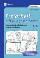 Freiarbeit mit Bildgeschichten 3/4. Druckschrift di Ursula Lassert edito da Auer Verlag i.d.AAP LW
