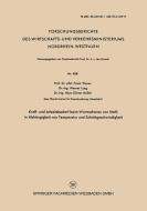 Kraft- und Arbeitsbedarf beim Warmscheren von Stahl in Abhängigkeit von Temperatur und Schnittgeschwindigkeit di Franz Wever edito da VS Verlag für Sozialwissenschaften