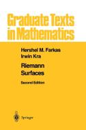 Riemann Surfaces di Hershel M. Farkas, Irwin Kra edito da Springer New York