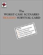 The Worst-Case Scenario Holiday Survival Cards: Stuck in Chimney di Joshua Piven, David Borgenicht edito da Chronicle Books
