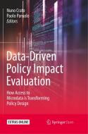 Data-Driven Policy Impact Evaluation edito da Springer International Publishing