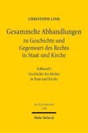 Gesammelte Schriften di Christoph Link edito da Mohr Siebeck GmbH & Co. K