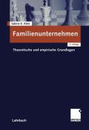 Familienunternehmen di Sabine Klein edito da Gabler Verlag