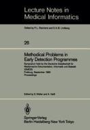 Methodical Problems in Early Detection Programmes edito da Springer Berlin Heidelberg
