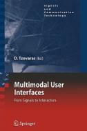 Multimodal User Interfaces edito da Springer Berlin Heidelberg