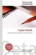 Taylor Booth edito da Betascript Publishing