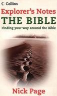 Explorer's Notes: The Bible di Nick Page edito da HARPERCOLLINS 360