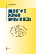 Introduction to Coding and Information Theory di Steven Roman edito da Springer New York
