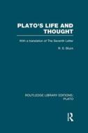 Plato's Life And Thought di R. S. Bluck edito da Taylor & Francis Ltd