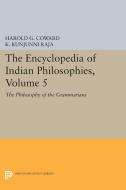 The Encyclopedia of Indian Philosophies, Volume 5 di Harold G. Coward, K. Kunjunni Raja edito da Princeton University Press
