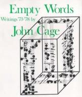 Empty Words di John Cage edito da Marion Boyars Publishers Ltd