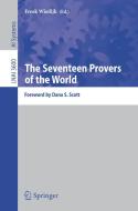The Seventeen Provers of the World edito da Springer-Verlag GmbH