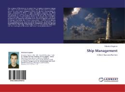 Ship Management di Nikolaos Doganos edito da LAP Lambert Academic Publishing